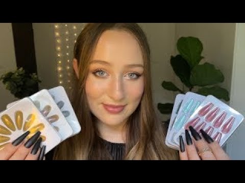 ASMR :) Fake Nail Collection (repost)