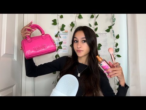 ASMR| You sit next to the girl in class that GOSSIPS and has EVERYTHING in her bag