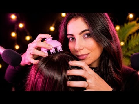 ASMR | VOU MEXER NO SEU COURO CABELUDO ATÉ VOCÊ DORMIR 