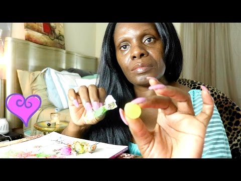 GUM DROP ASMR Eating Sounds/Positive Affirmations