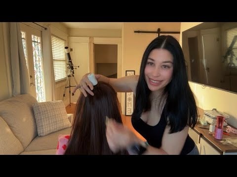 Pt. 1 Mannequin Makeover: ASMR Beauty Salon Roleplay￼. 💇🏻‍♀️