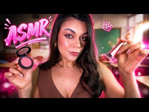 ASMR: Aquela Menina Faz Sua Maquiagem Para O Dia Da Foto 💄👧🏻
