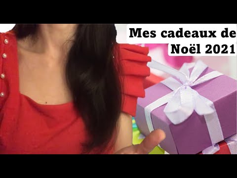 ASMR * Tous mes cadeaux de noël 2021 🎅