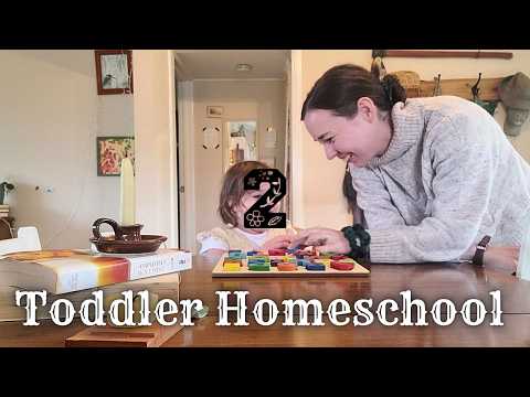 Homeschool for Toddlers | What I Use With My 2 Year Old