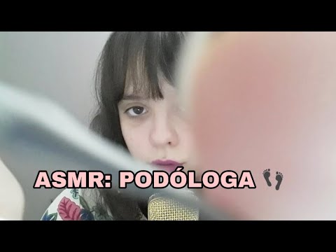 ASMR Português: Roleplay podóloga👣👣