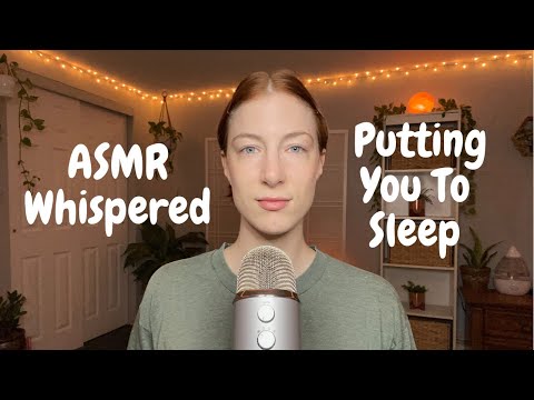 ASMR Putting You To Sleep | Whispered |Visual Triggers