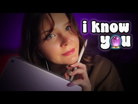 asmr | i can guess 40 things about you 🎯💭 relaxing mind reading