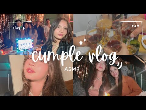 ♡ ASMR Vlog de mi cumpleaños🌸