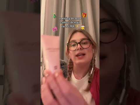 on ouvre ensemble mon cadeau de noël 🎀#unboxingvideo #asmrunboxing #cadeauxdenoël #asmr #asmrsounds