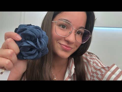 ASMR CASERO EN EL TRABAJO ~ LES MUESTRO ACCESORIOS ✨