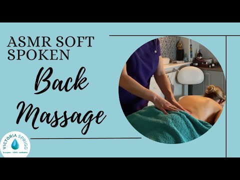 ASMR Aromatherapy Back Massage with Victoria and Jodi | Unintentional ASMR Soft Spoken | 1 of 4