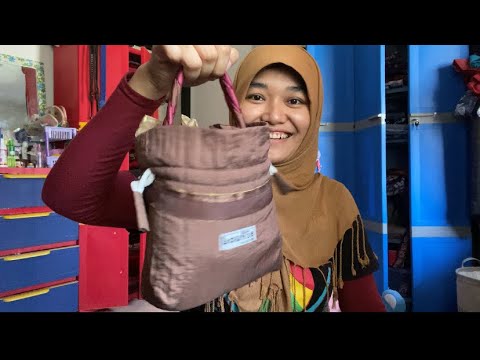 [ASMR] show and tell random things from Decathlon and Mukena (mom’s gift)