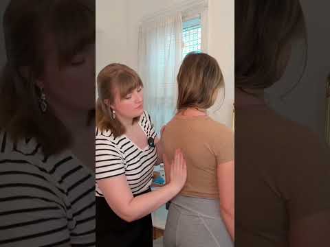 ASMR Chiropractor Adjustment & Massage RP💜 #asmr #asmrrealperson #asmrchiropractor #asmrmassage