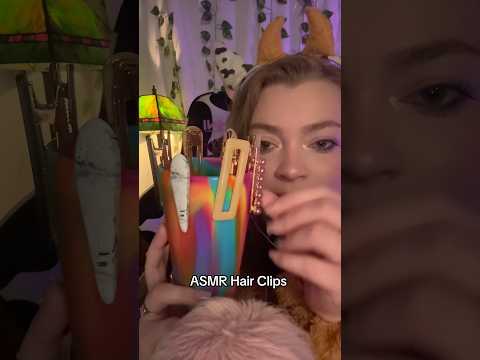 Hair clips before bed ASMR #asmr