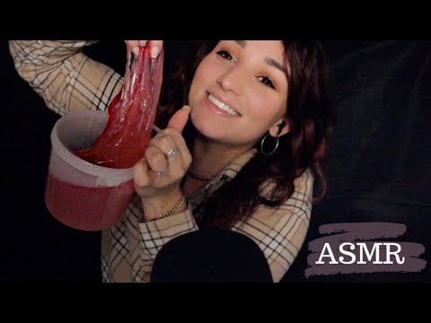 ASMR FRANÇAIS : SLIME (Sticky & Slime On Mic)