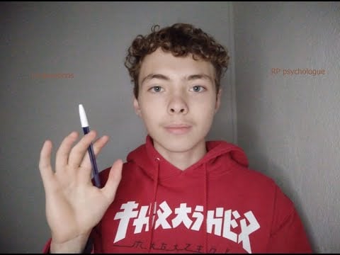ASMR FR : Roleplay je te pose des questions psychologue/thérapeute