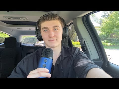ASMR whisper ramble (inhaled, inaudible, mouth sounds)