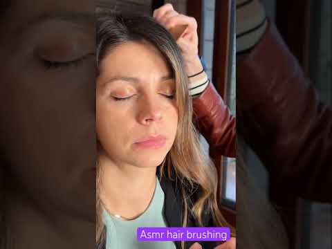 #asmr #relax #relaxing #asmrvideos #tingles #sleep #satisfying #asmrsounds #leather #hair #asmrsound