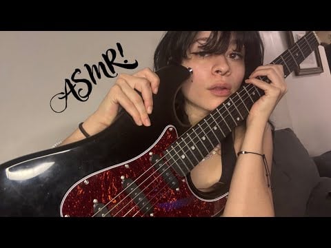 ASMR com minha guitarra eletrica