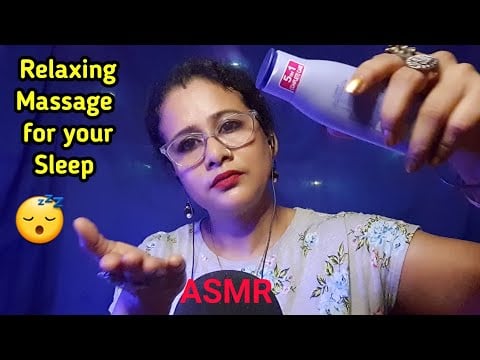 Asmr Massage Roleplay (FACE, BACK, SHOULDER, HAND ) |Asmr Ghosal | asmr personal attention |