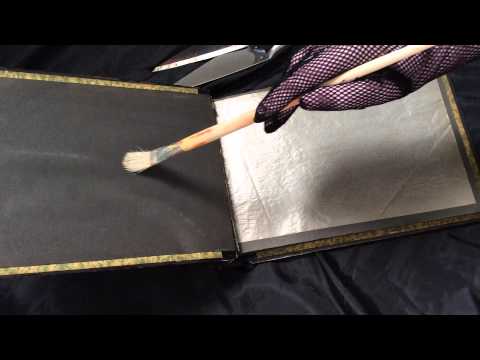 [ ASMR ] Pink latex, sheep shears,paper and hair ..