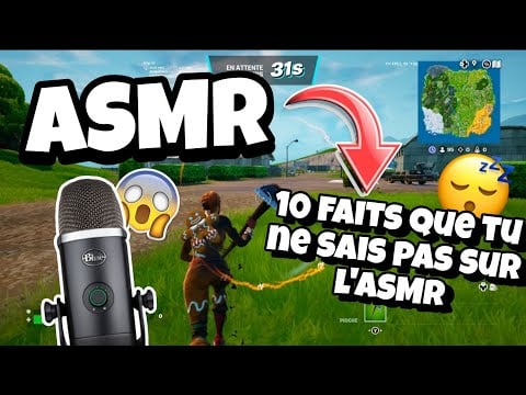 ASMR Français • 10 Faits que tu ne sais pas sur L'ASMR 😴✨ (Chuchotements très proche du micro 💤)