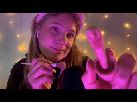 ROLEPLAY ASMR ✨ : TA COLOC BAVARDE TE MAQUILLE AVANT LES COURS 🥰🖌️