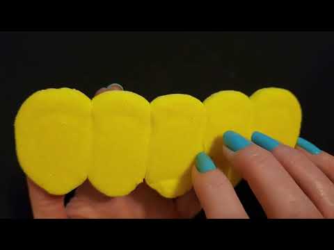 NO TALKING ASMR | Tapping Marshmallow Peeps (No Talking)