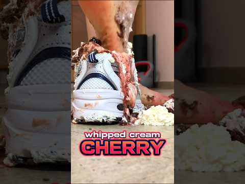 Bare Feet Crushing Food in Sneakers! Oddly Satisfying ASMR