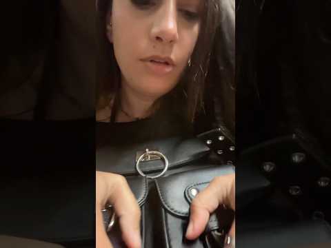 ASMR What’s in My Purse? (Lotion massage x2, flossing your teeth, perfume)