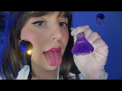 ASMR Exame dos nervos cranianos COMPLETO 1H