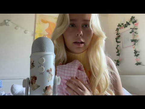 My FAVORITE Clothing Pieces 👚 Fabric sounds 💗 ASMR