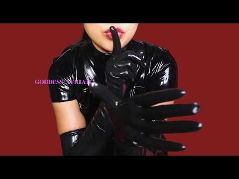 LATEX Gloves Try-On ASMR | Thigh High Boots Goddess 👢✨