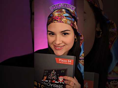 meu Divoom PIXOO 64💫 ASMR #divoom #pixoo64 #techgadget