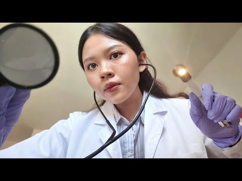 ASMR คุณหมอรักษาคนไข้ 👩‍⚕️ 🏥