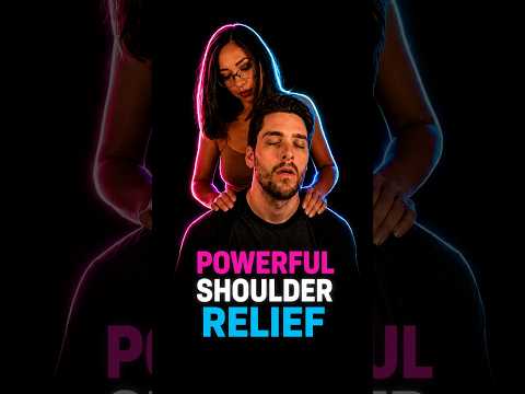 Deep Tension Shoulder Massage Relief 😌 #ASMR #Massage #Relax