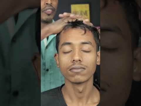 Shoulder Pain And Neck Pain Relief ASMR Massage By Strong Wrist Barber #shorts