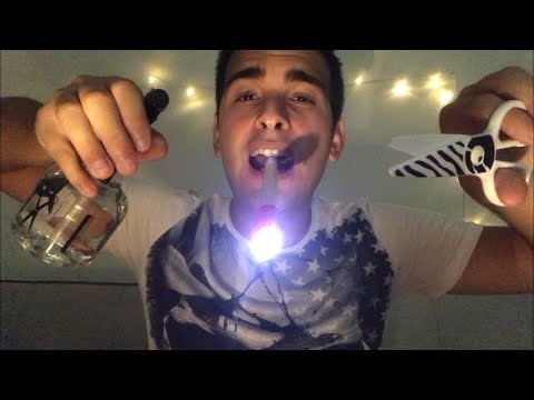 ASMR Roleplay Freestyle (Coiffeur , Ophtalmo , triggers party !)