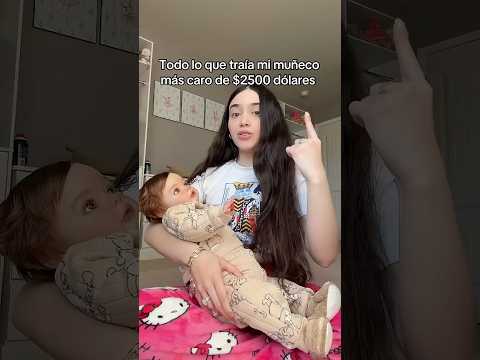 TODO LO QUE TRAÍA MI BEBÉ REBORN MÁS CARO DE 2,500 DÓLARES