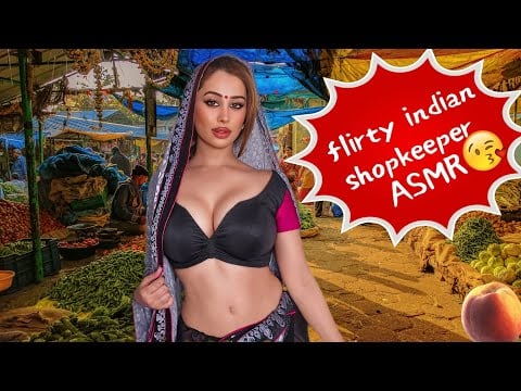 😘Flirty indian shopkeeper ASMR●Soft-spoken Roleplay for sleep●Hindi ASMR