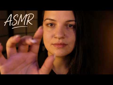 ASMR | Langsames FACE TRACING zum EINSCHLAFEN | Flüstern für einen erholsamen Schlaf (Deutsch)