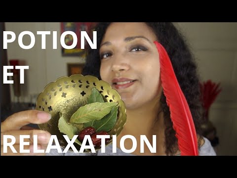 ASMR Je fais une potion pour votre relaxation