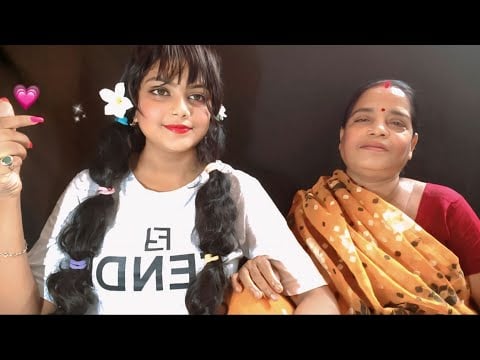 ASMR Grandmother Play With My Hair | Relaxing Scalped Massage, Hair Cracking And Hairstyle 💇