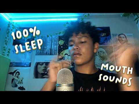 ASMR MOUTH SOUNDS FAST AND AGGRESSIVE x SLOW (SLEEP GUARANTEED)