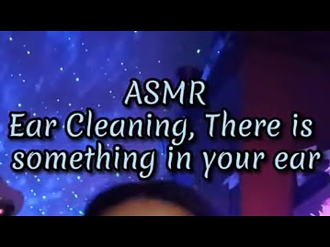 ASMR Ear Cleaning There is something in your ear 👂 #asmr #shorts #earcleaning #earcleaningasmr