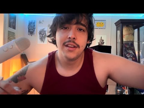 ASMR | Pretending To Do Your Make Up Fast & Aggressive, wet mouth sounds + Hand Sounds With Lotion