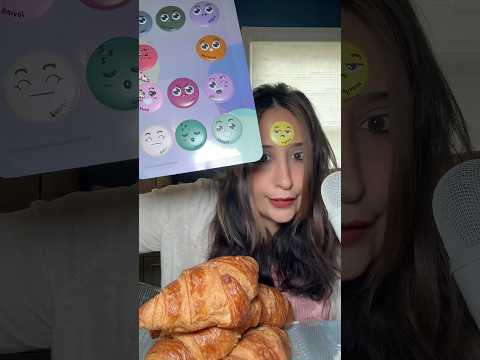 ASMR Eating Croissants #roleplay #mukbang #asmr #eatingsounds
