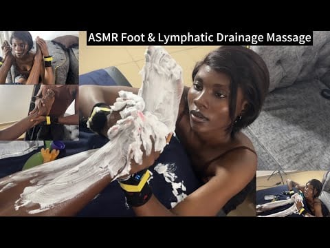 GRACE SPA ASMR Sensual Foot & Lymphatic Drainage Massage, with honey for deep relaxation