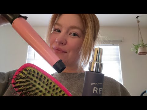 LOFI ASMR: Hair Consultation + Styling ✨🤍
