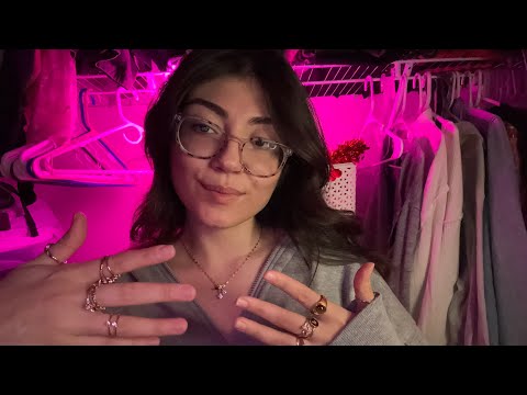 ASMR Pure Fast Hand Sounds With Rings 🤍✨💍  (Ft. Dossier)